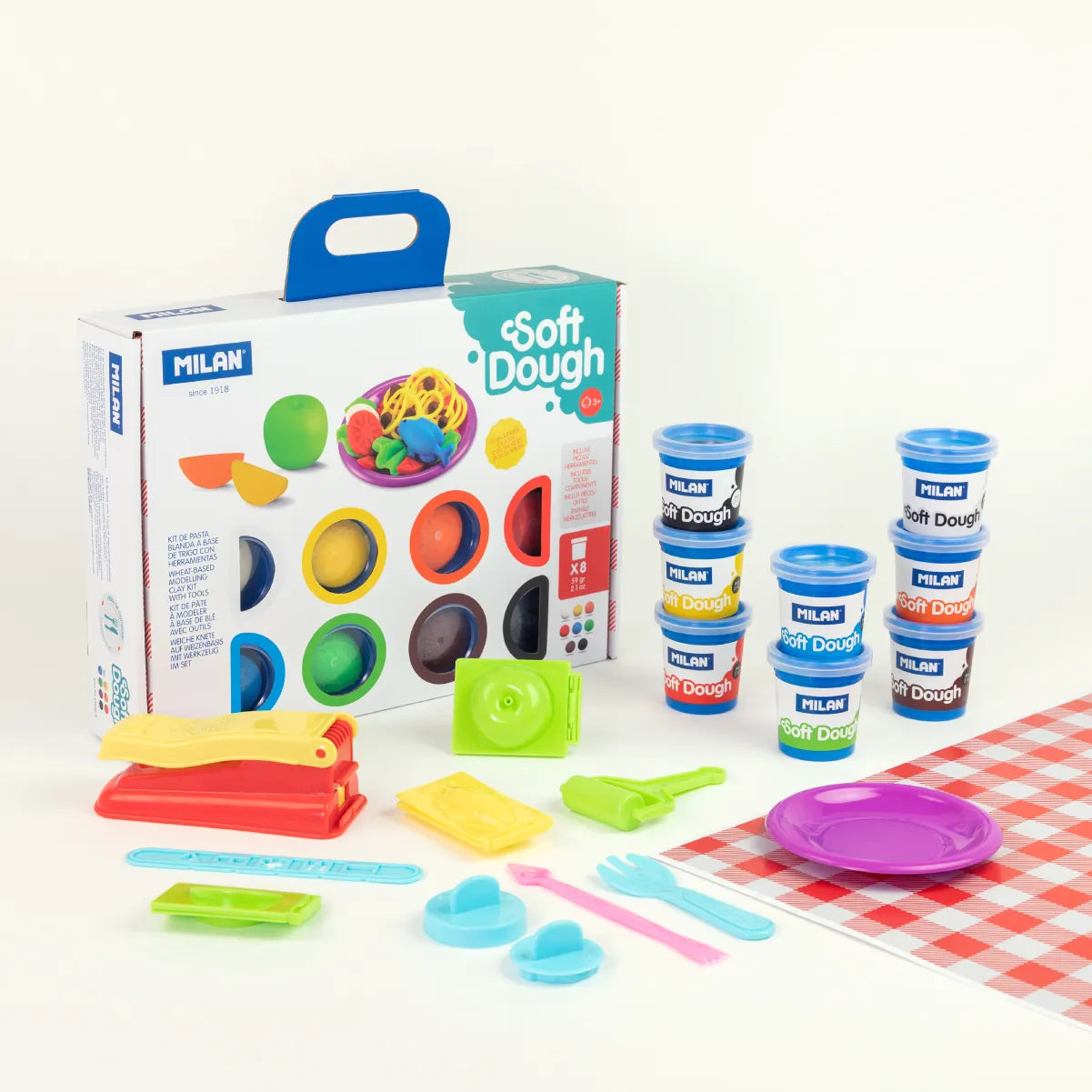 Kit Soft Doug de pasta tova amb eines 'Hora de cuinar'