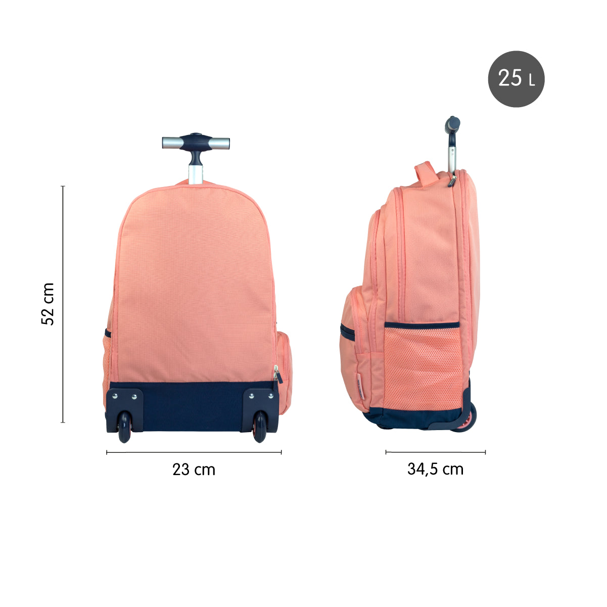 Mochila con ruedas de 25 L, 430 since 1918