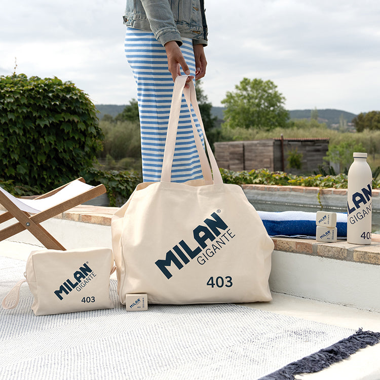 Bolso tote bag grande MILAN GIGANTE 403 since 1918