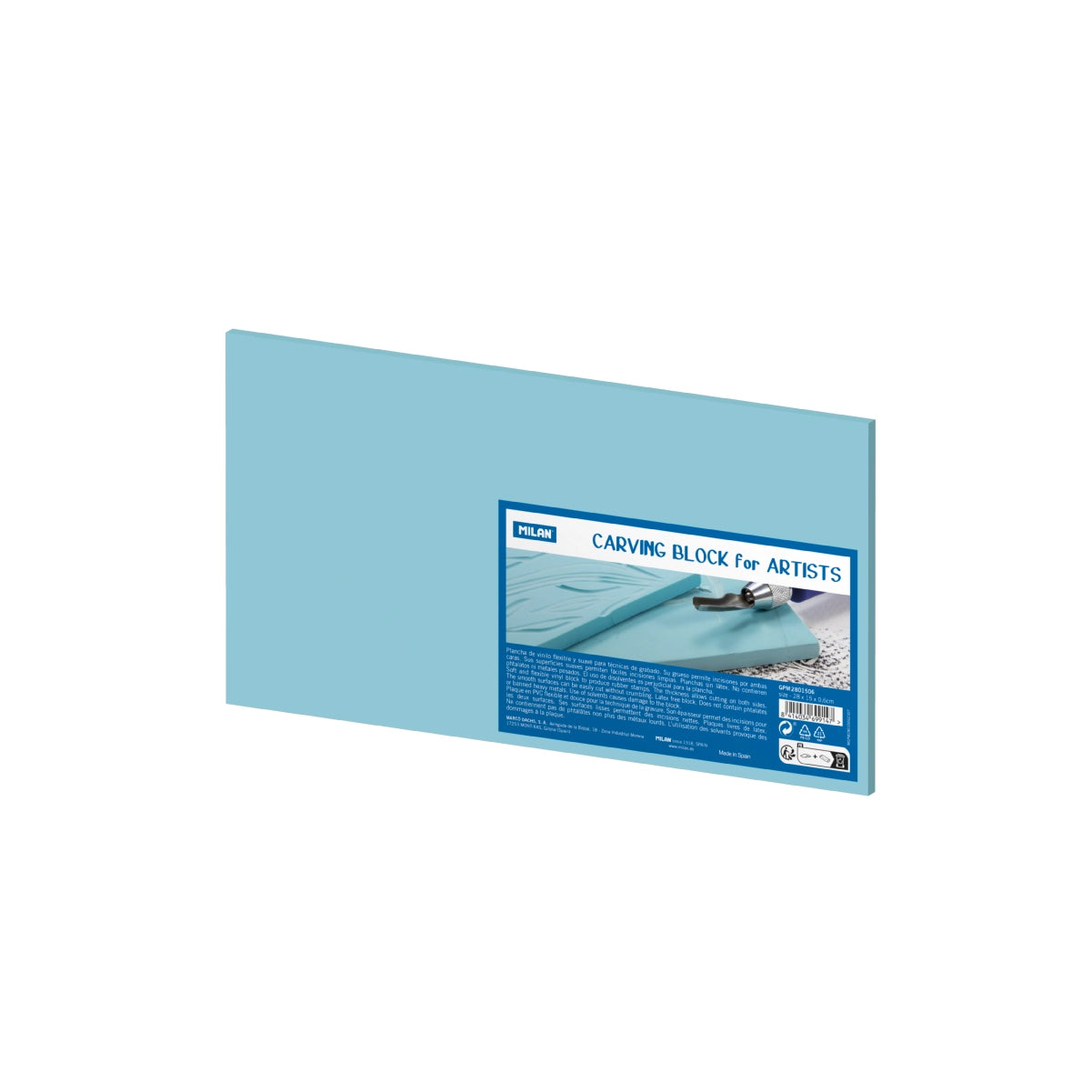 Planxa de gravat Carving Block for Artists gran (28 x 15 x 0,6 cm)