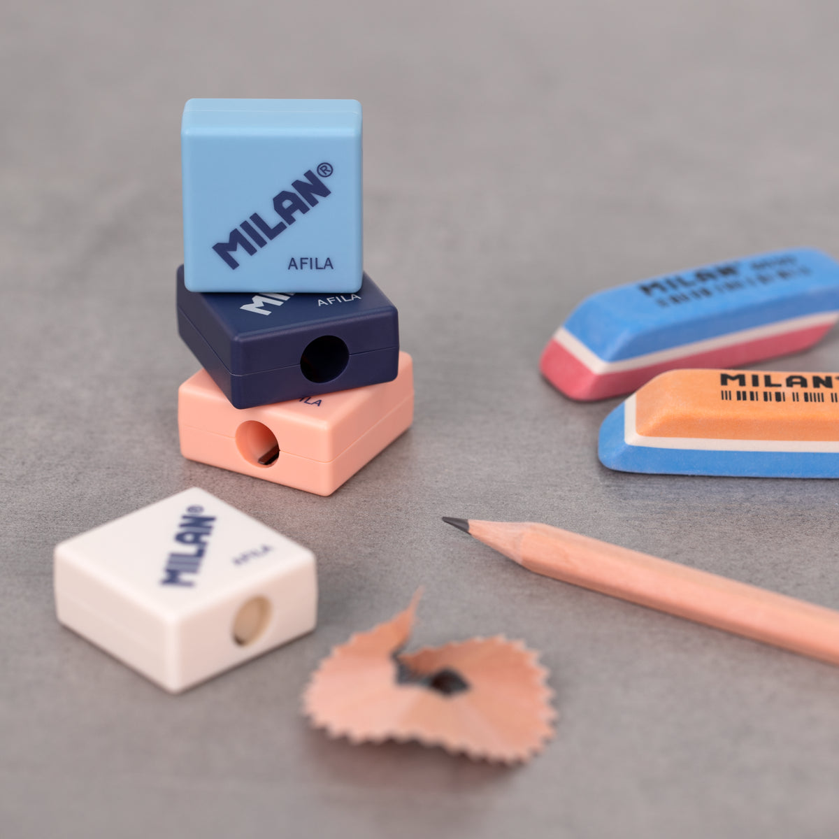 Pack sacapuntas y goma de borrar, 1918