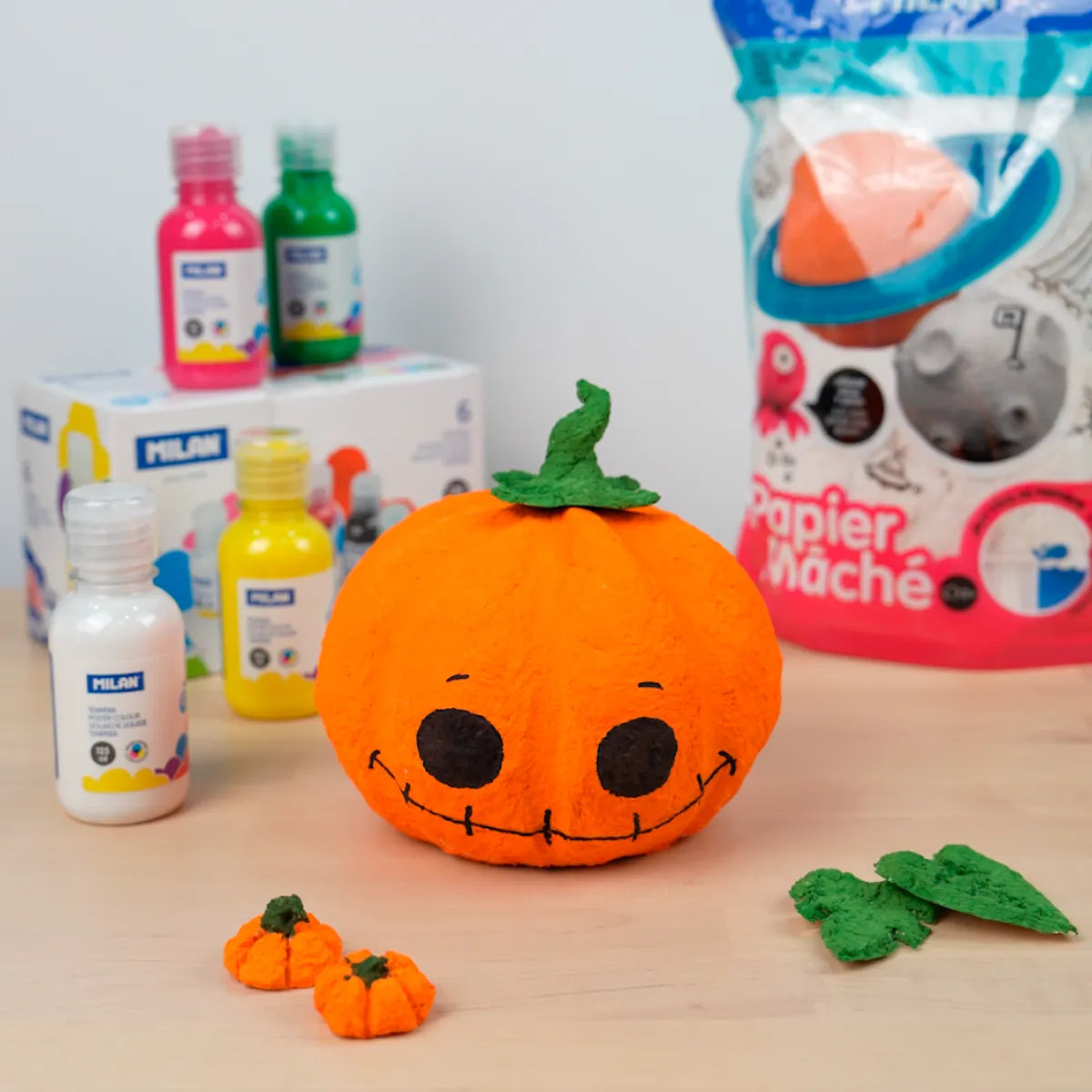 Papel maché blanco (bolsa 200 g)
