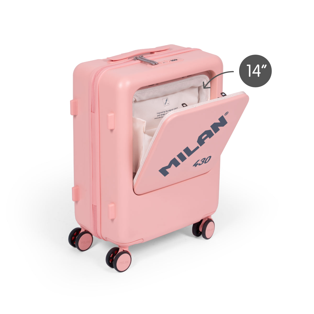 Maleta cabina rígida 55 cm MILAN 430 since 1918