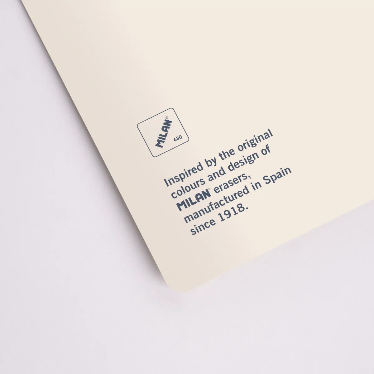 Pack 4 libretas A5 encoladas, 48 hojas blancas de 95 gr/m², colección 430 since 1918