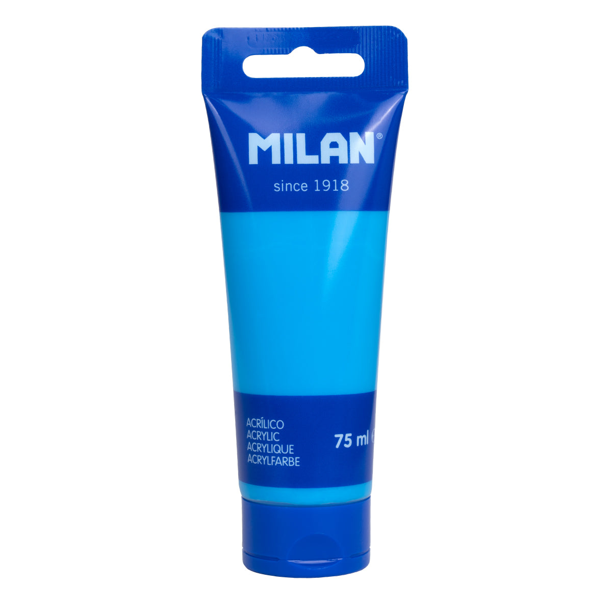 Pintura acrílica blau cyan Caribbean Blue (75 ml)