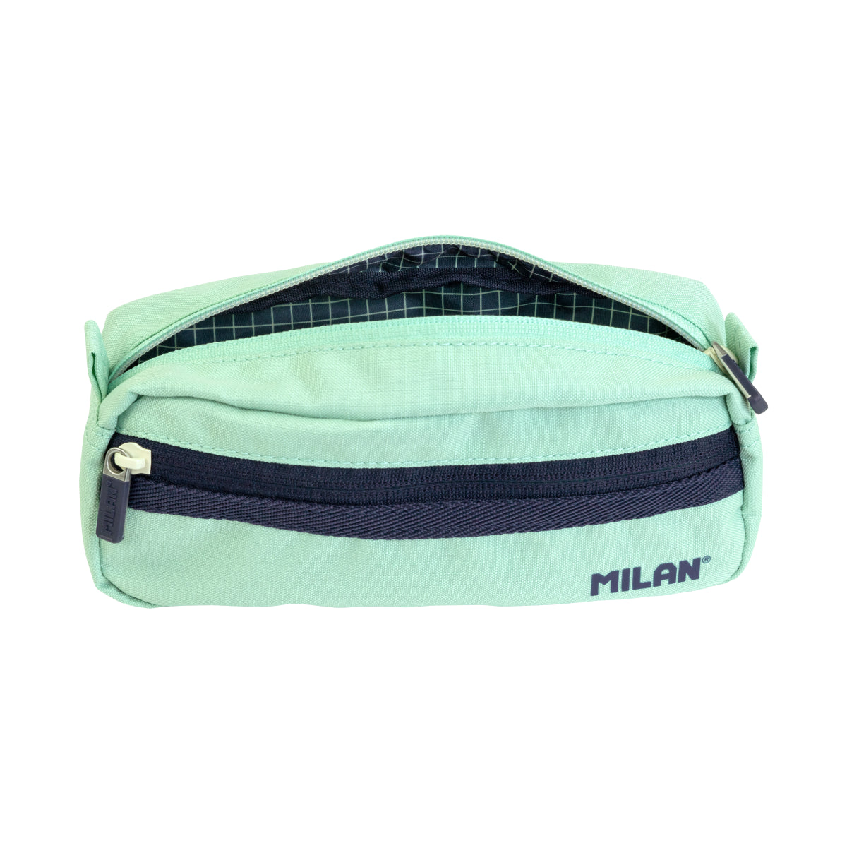 Estuche portatodo rectangular con 2 cremalleras, 430 since 1918
