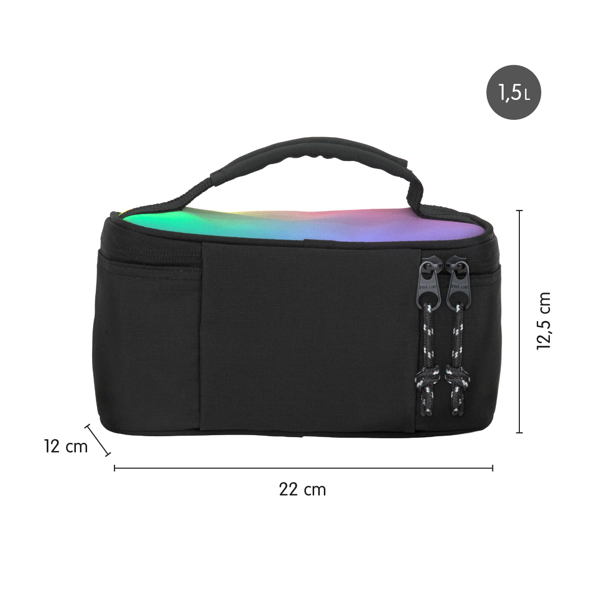 Bossa isotèrmica petita de 1,5 L amb 1 carmanyola, Sunset