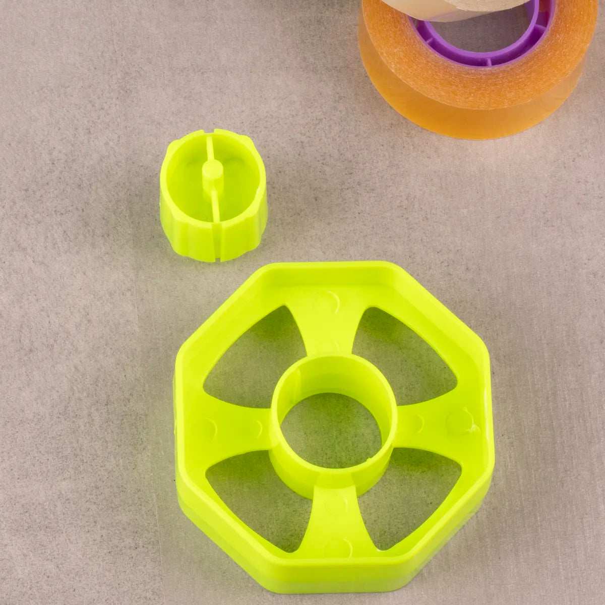 Portarrollos con doble adaptador 66 m, Acid