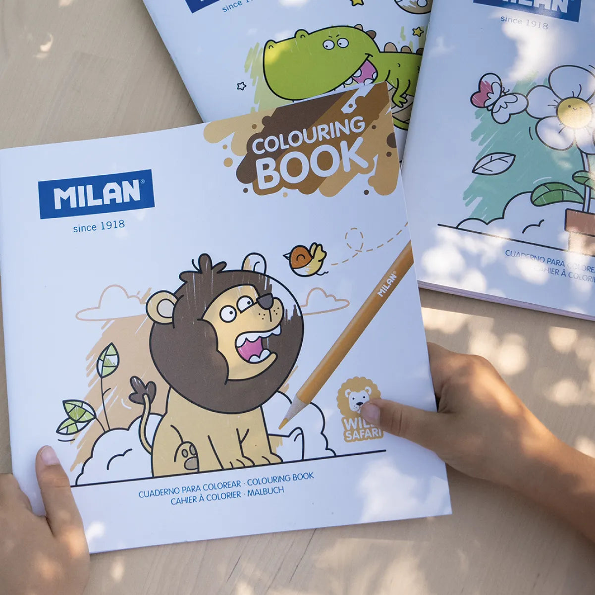 Cuaderno para colorear 'Wild safari'