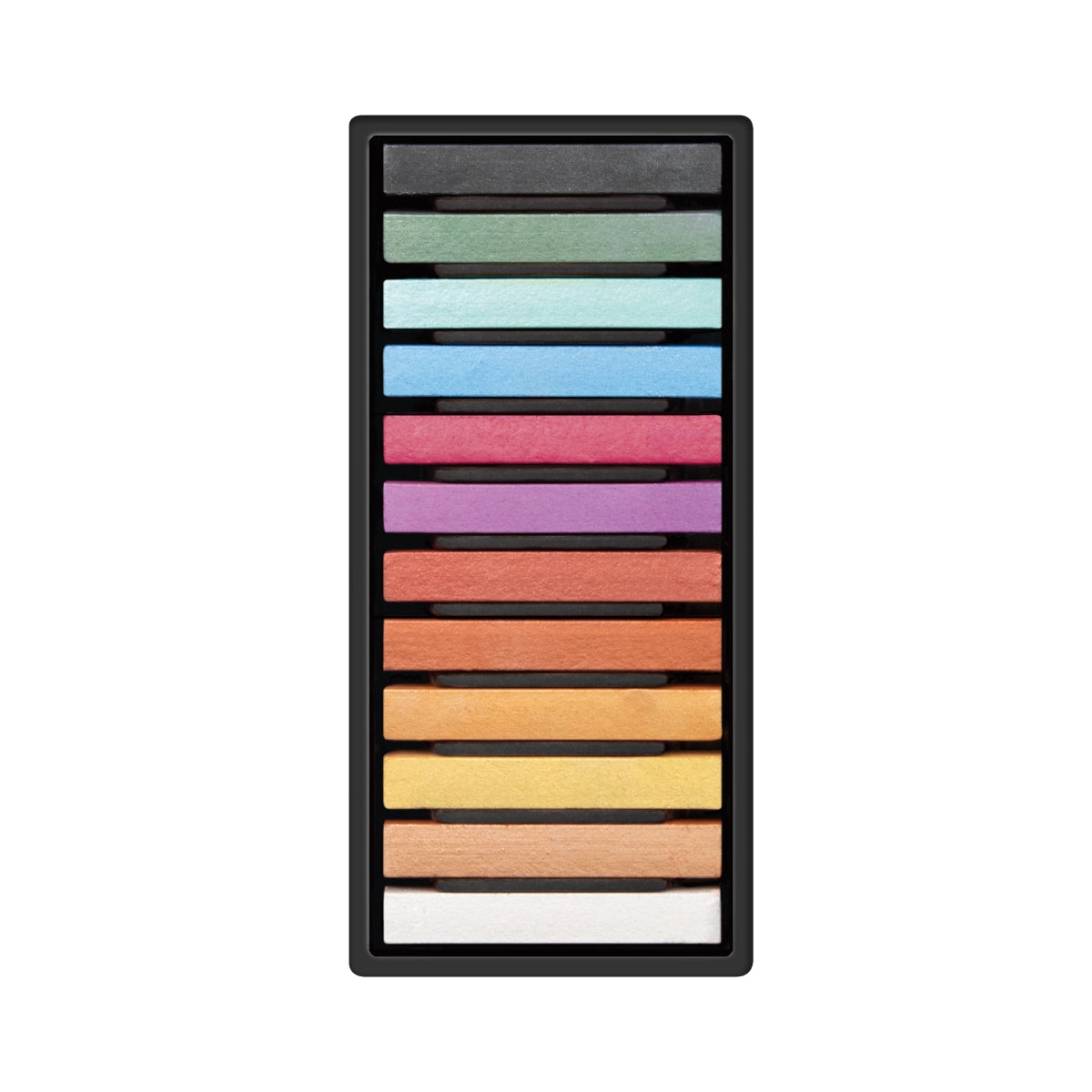 12 barretes soft pastel colors metal·litzats MILAN Art