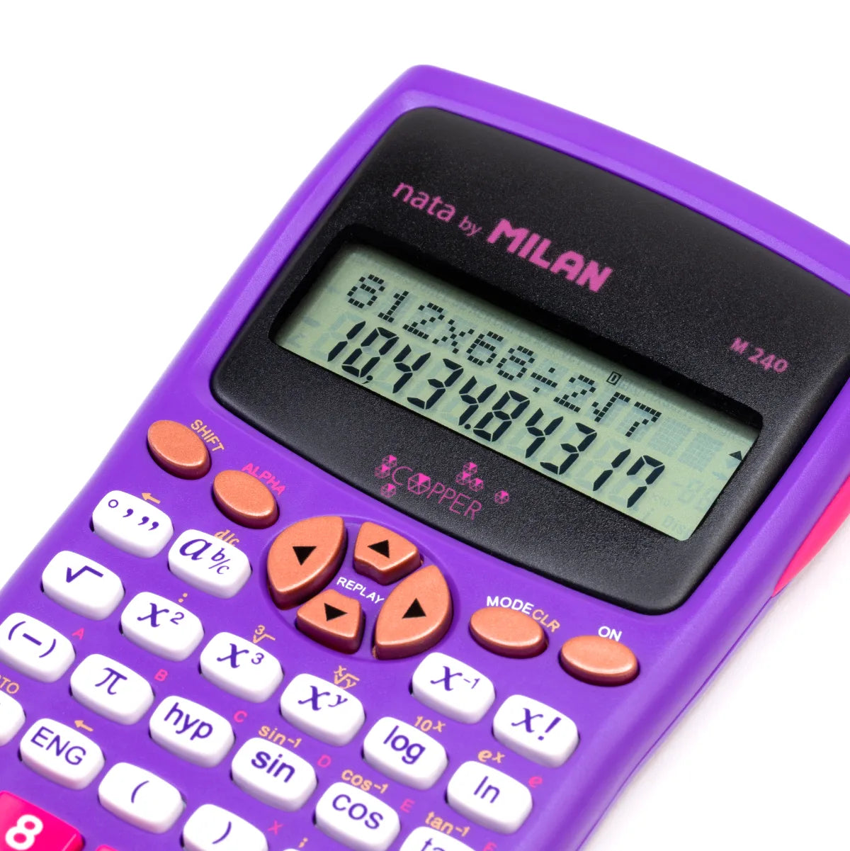 Calculadora científica M240, Copper