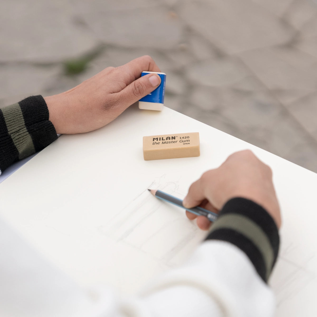 Goma suau 'The Master Gum' per grafit i carbonet (pack 2)
