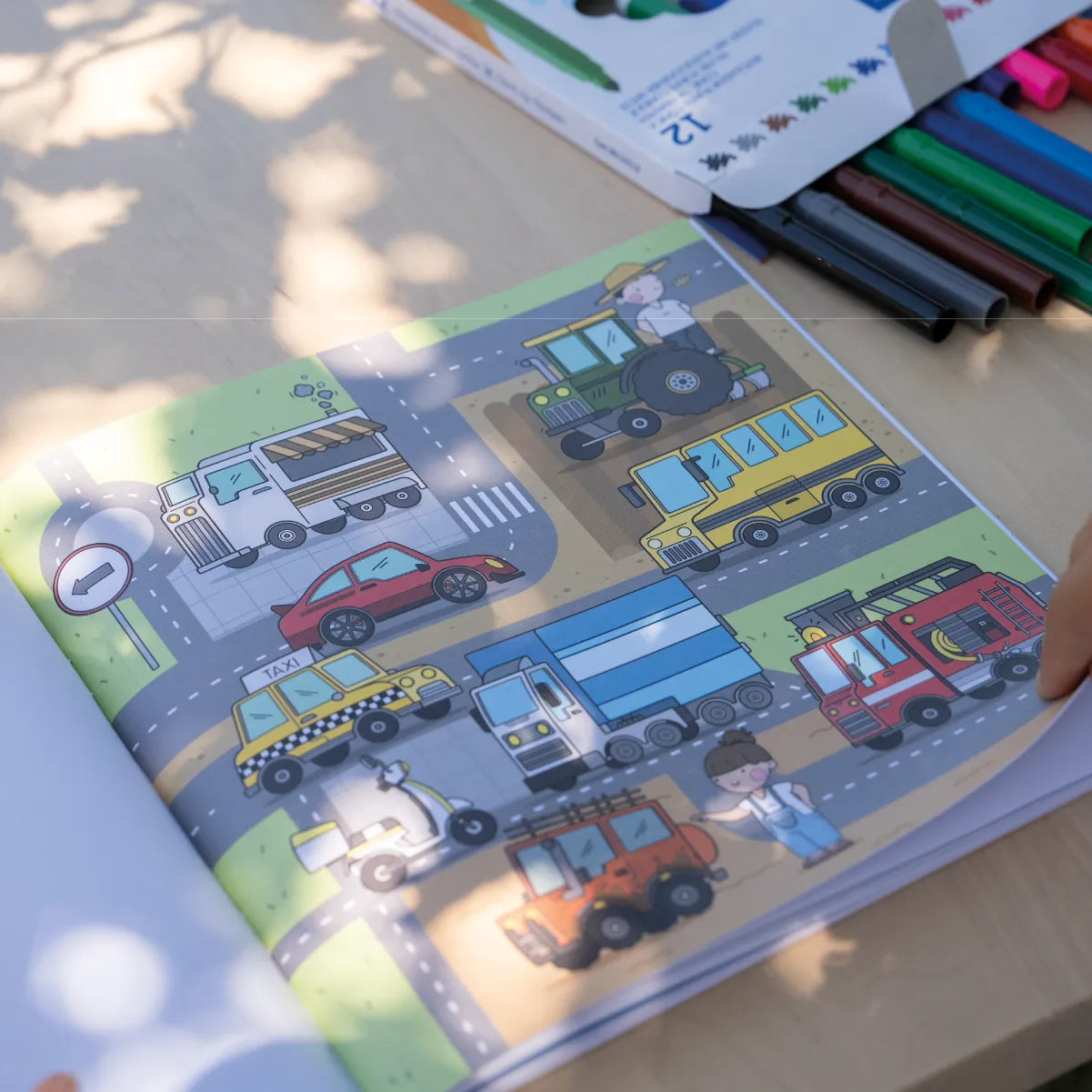 Quadern per pintar 'Let's go trip'