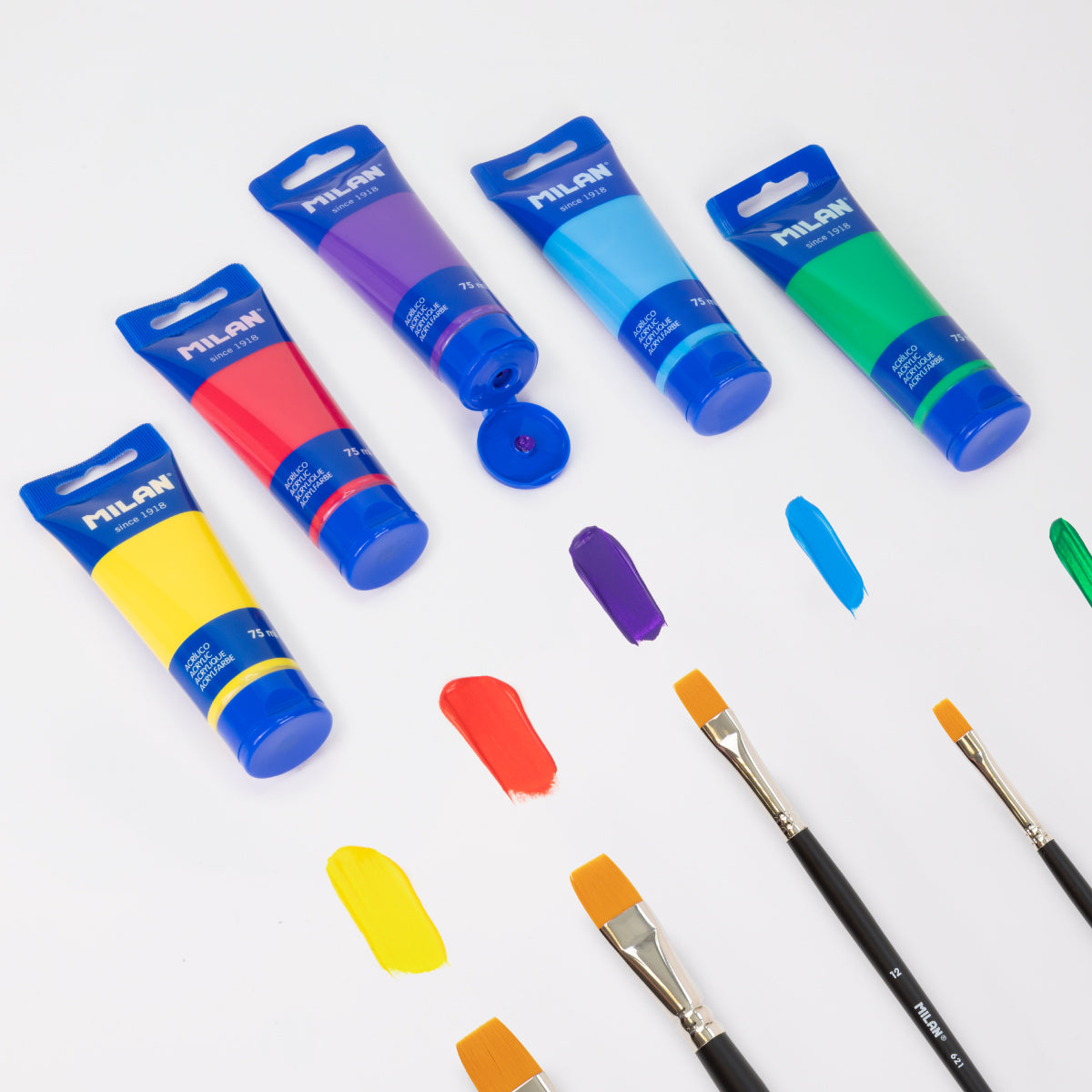 Pintura acrílica blau cyan Caribbean Blue (75 ml)