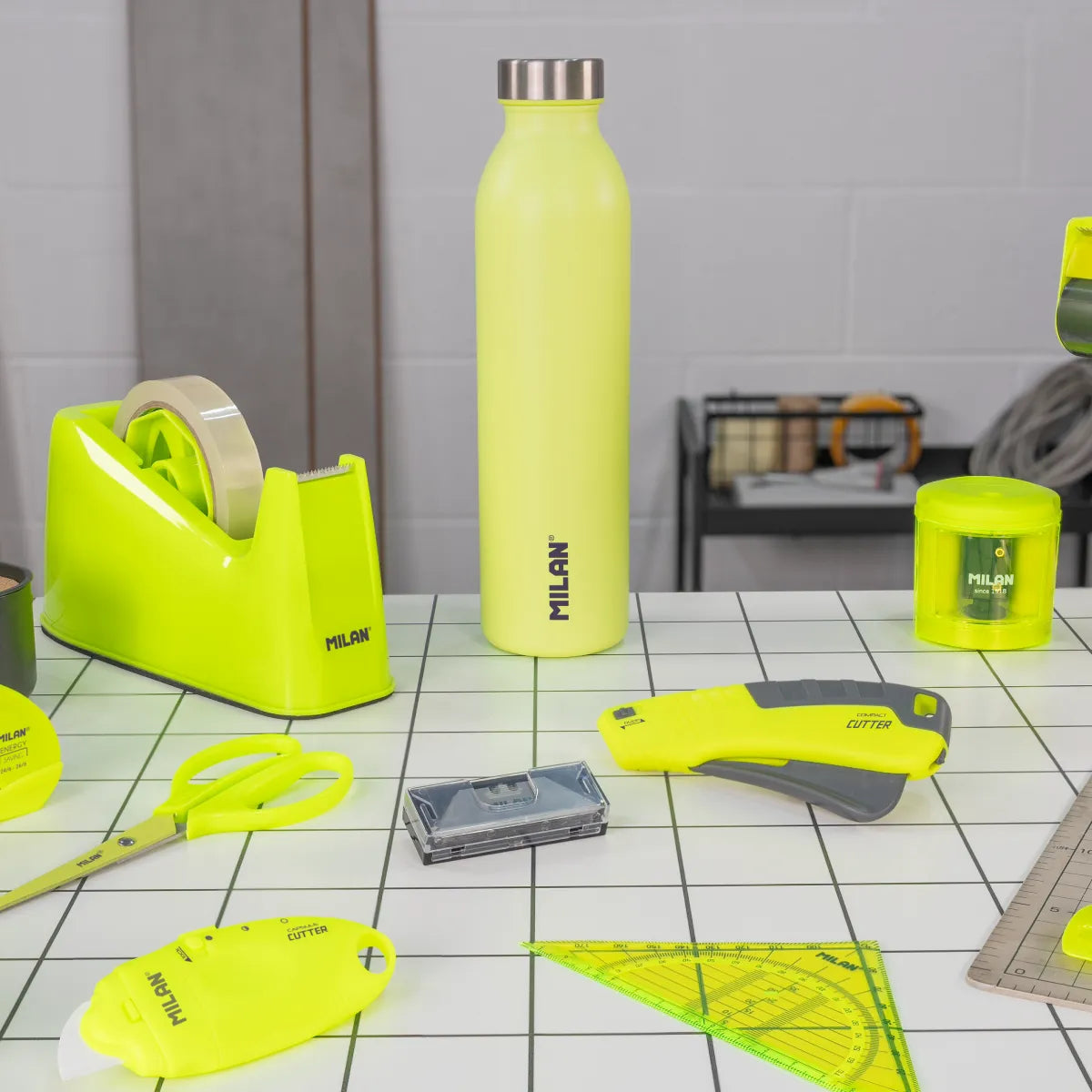 10 hojas metálicas de recambio cúter COMPACT Acid