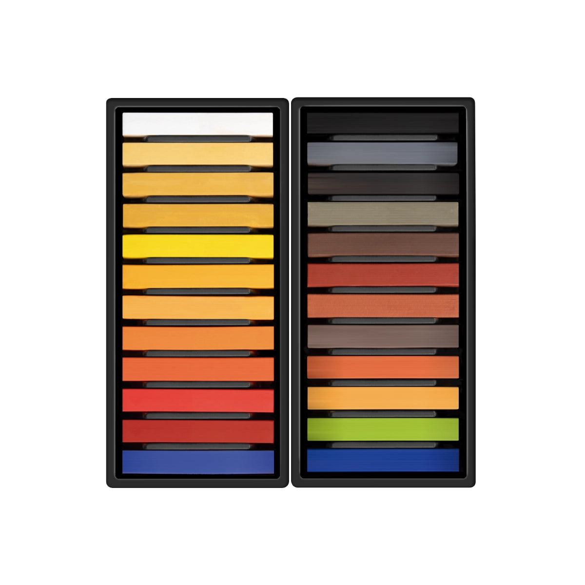 24 barritas soft pastel colores retrato MILAN Art