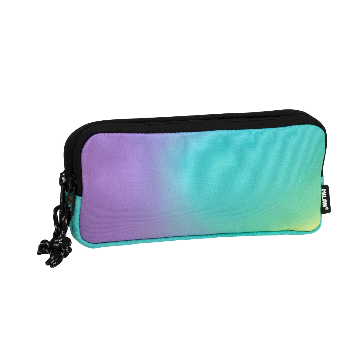 Estuche escolar con 3 cremalleras, Sunset