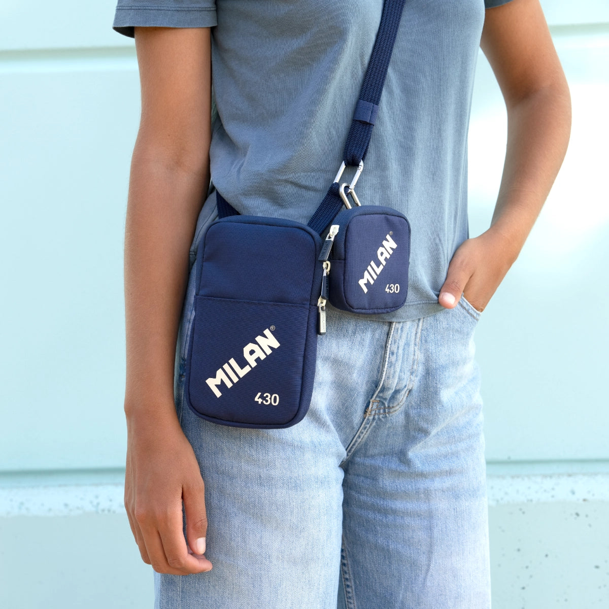 Monedero pequeño goma MILAN 430 since 1918