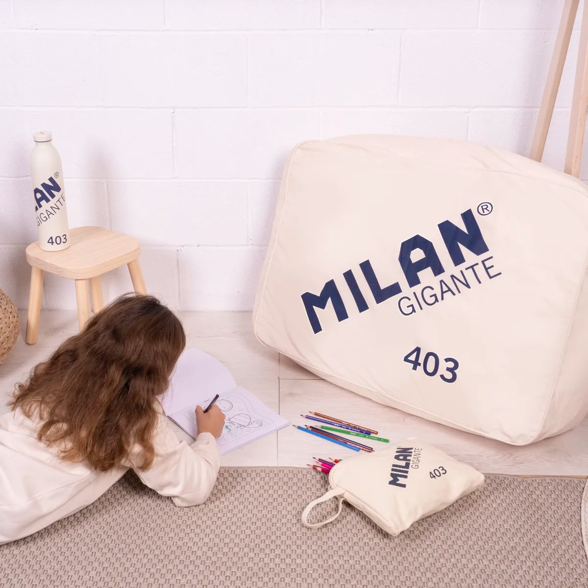 Cojín goma MILAN Gigante 403 since 1918, beige