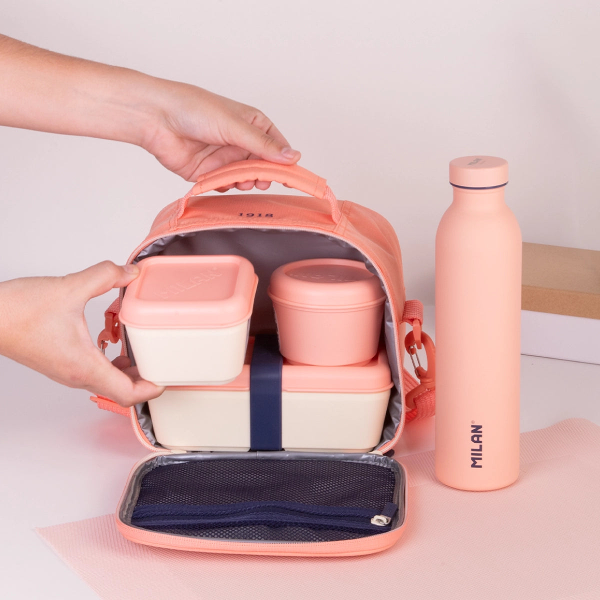 Fiambrera cuadrada 0,33L, 430 since 1918