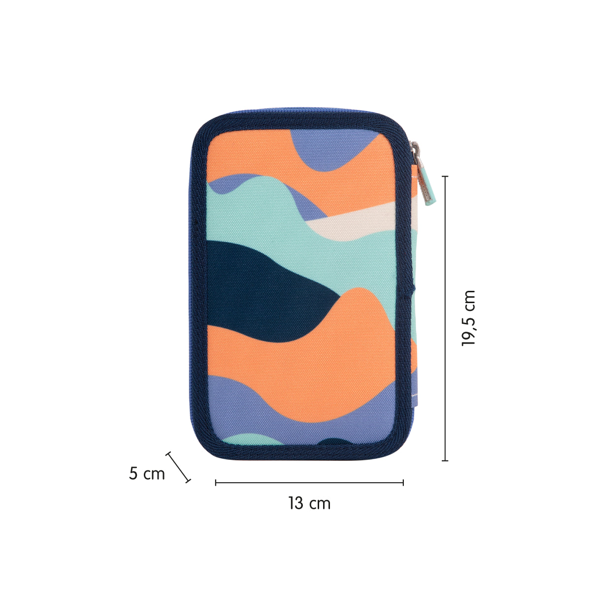 Estuche escolar de dos pisos con contenido, The Fun