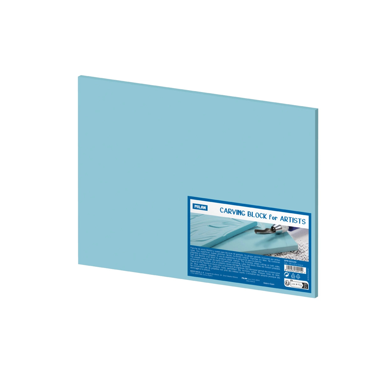 Planxa de gravat Carving Block for Artists XL (30 x 22 x 0,6 cm)