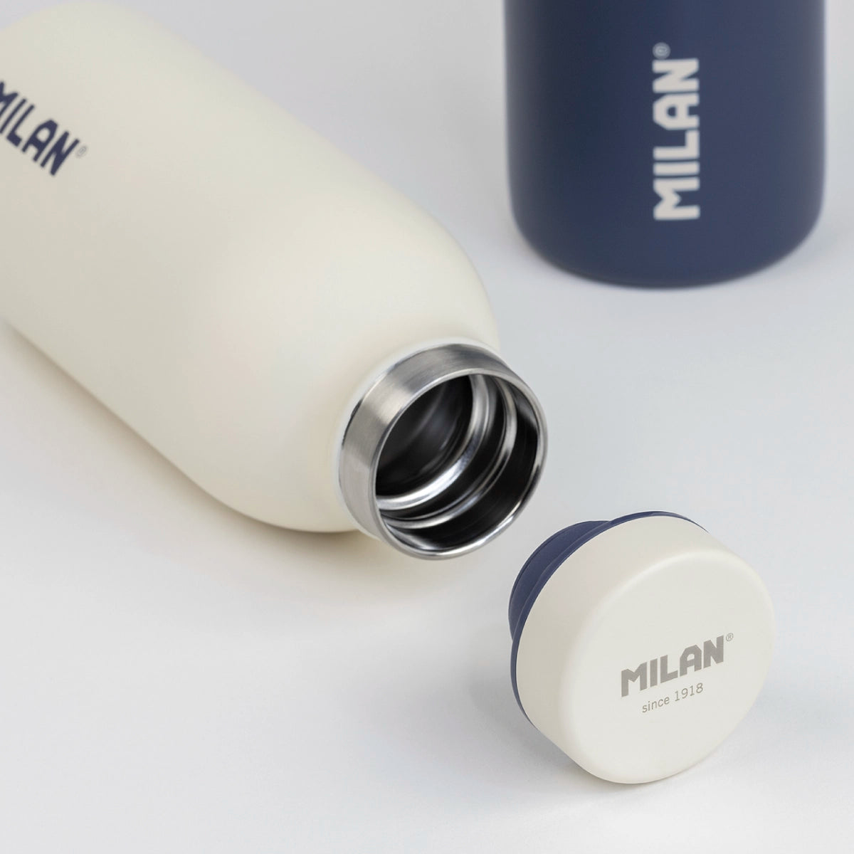 Tapón para botella isotérmica MILAN 430 since 1918 y GIGANTE 403, beige