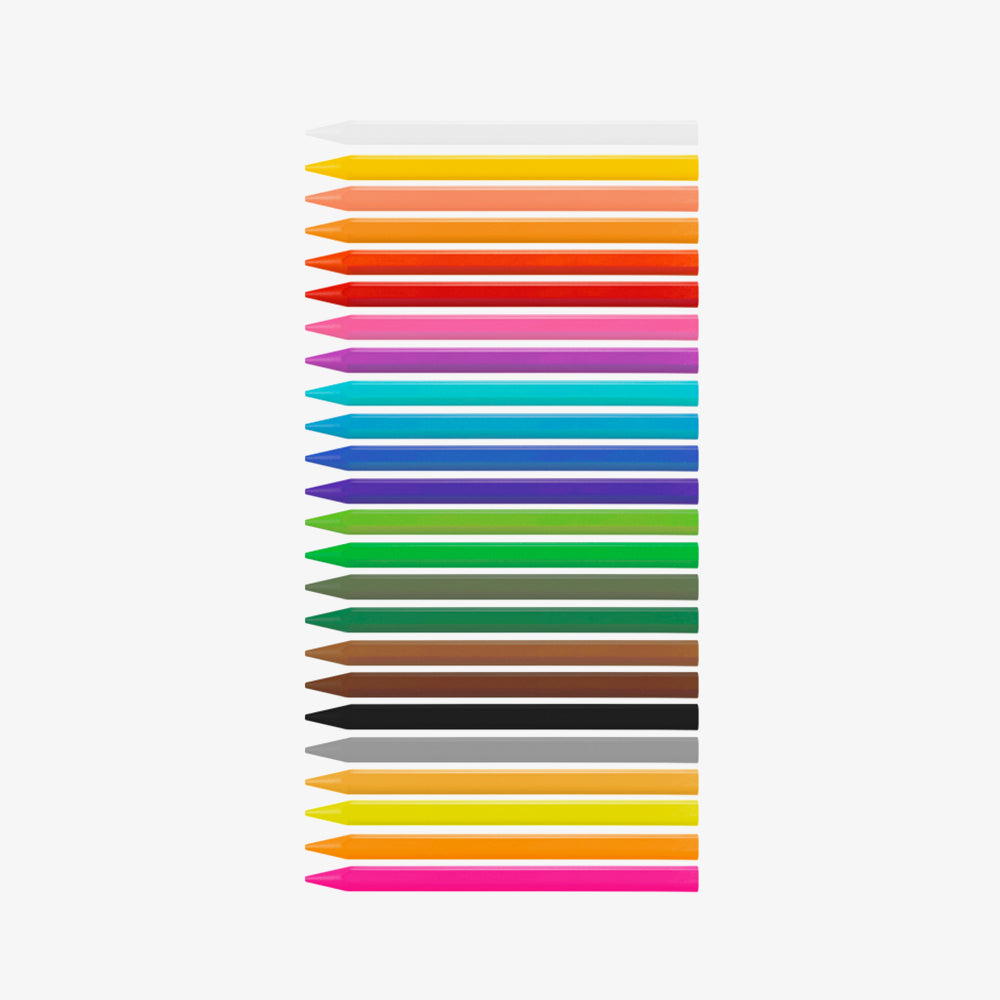 24 Plastipastel triangulars