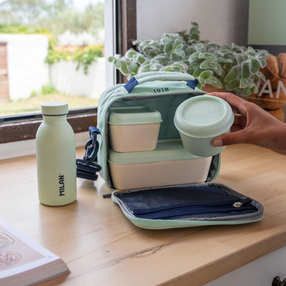 Fiambrera cuadrada 0,33L, 430 since 1918