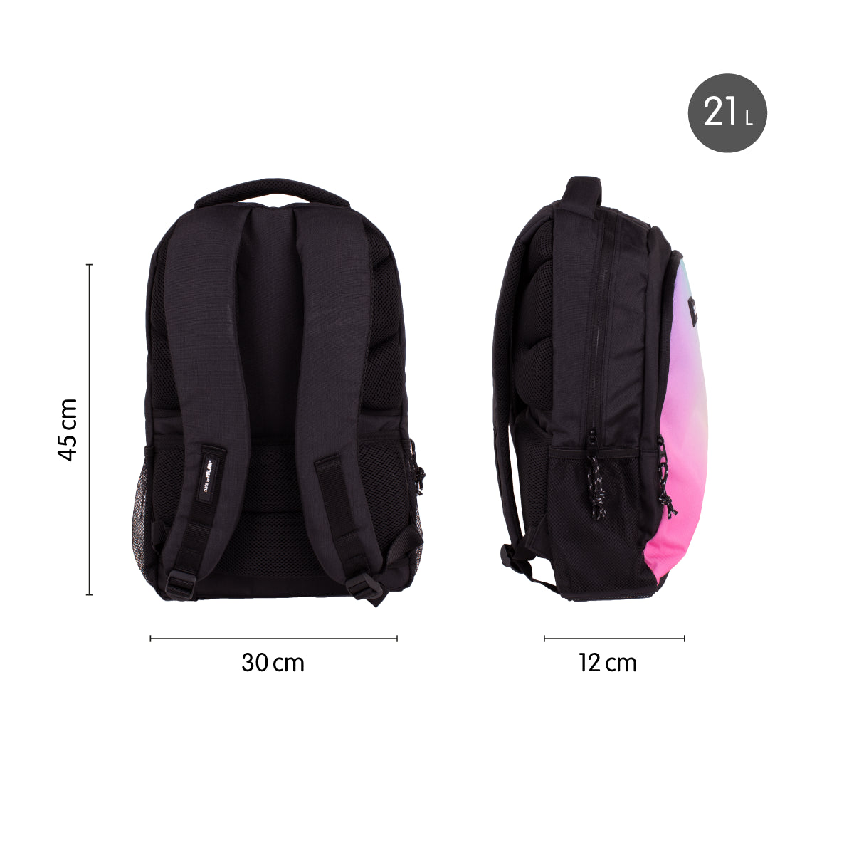 Mochila escolar de 21 L, SUNSET