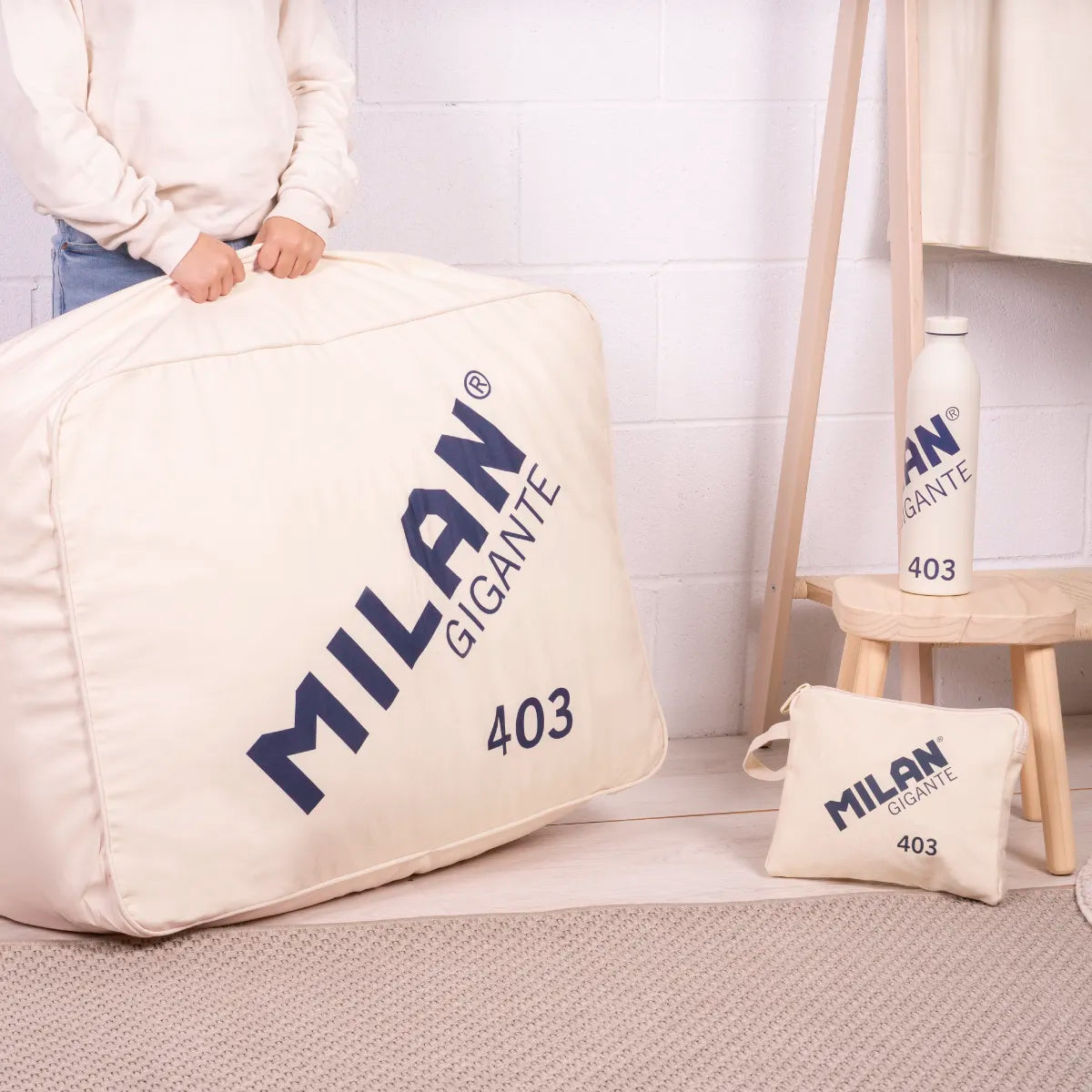 Cojín goma MILAN Gigante 403 since 1918, beige