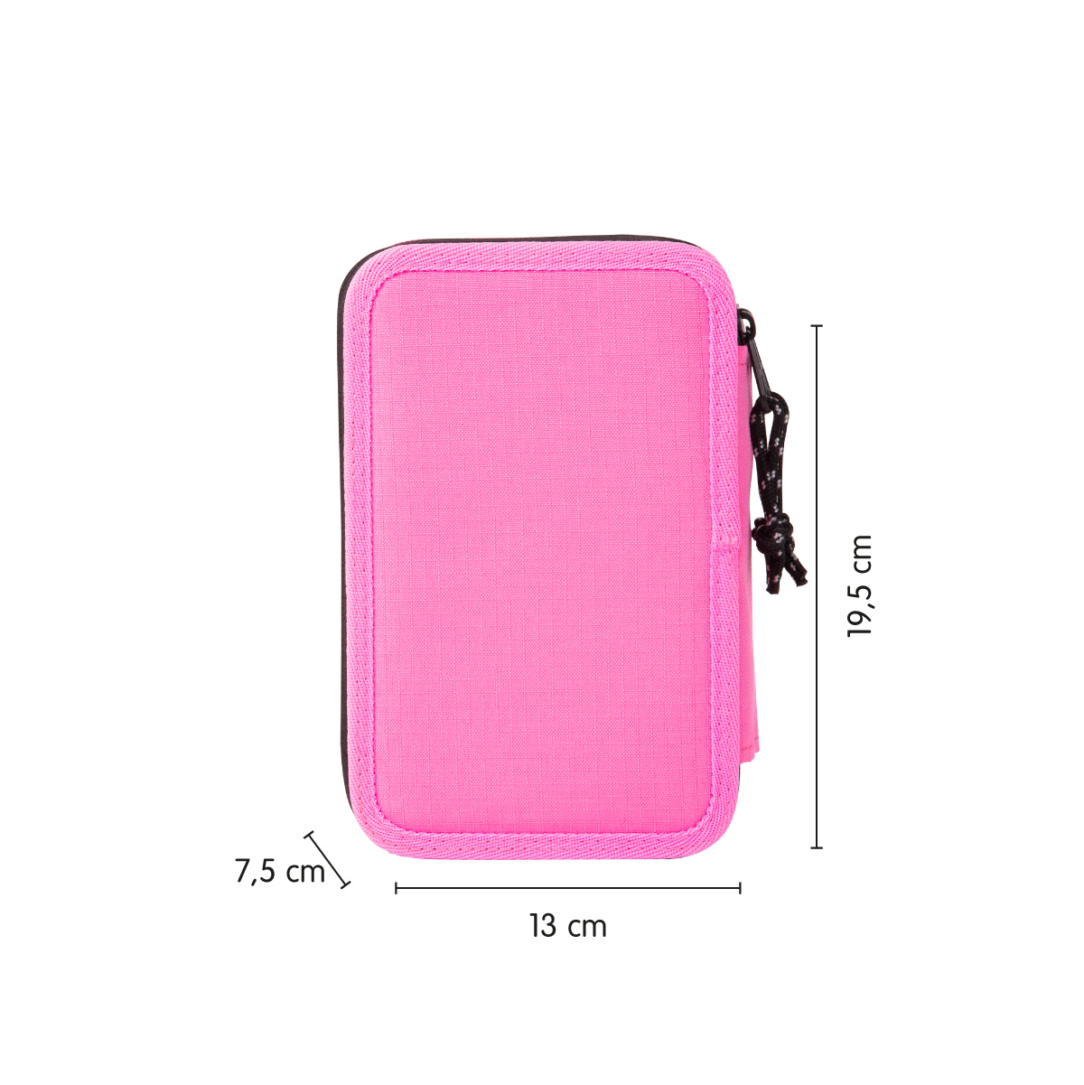Estuche escolar triple con contenido, Sunset