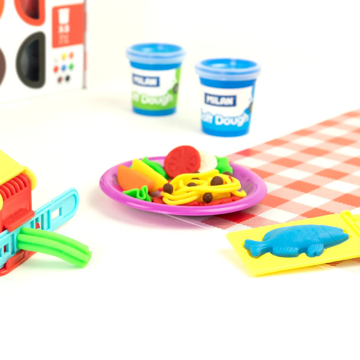Kit Soft Doug de pasta tova amb eines 'Hora de cuinar'