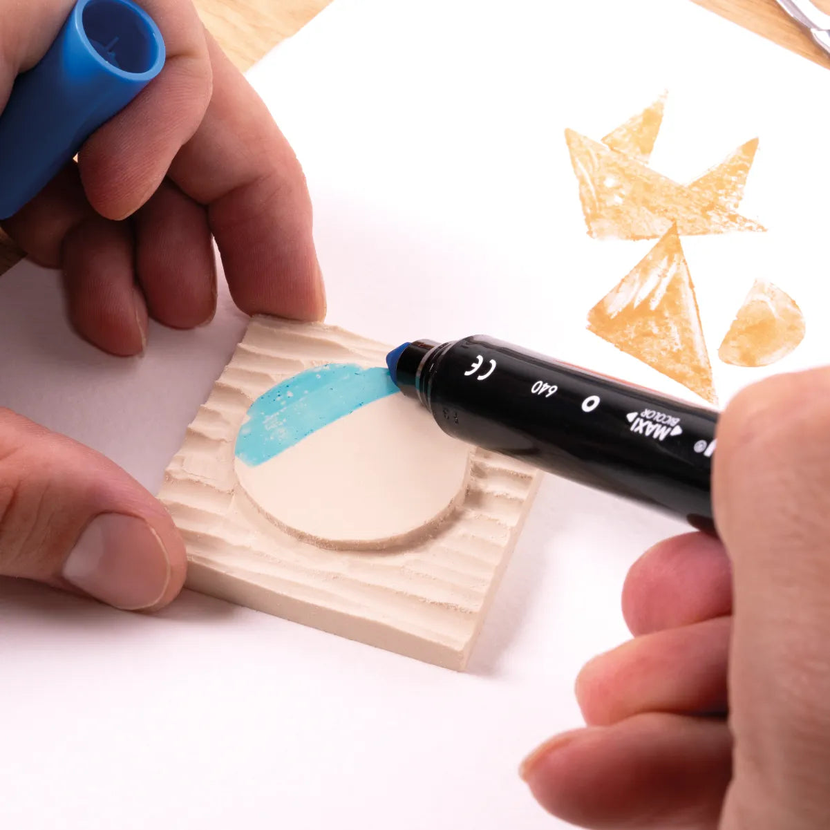 Plancha de grabado Print Block grande (15 x 30 x 0,9 cm)