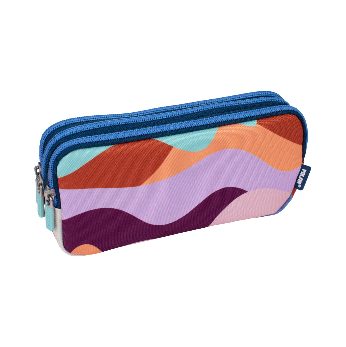 Estuche escolar portatodo de 3 cremalleras, The Fun