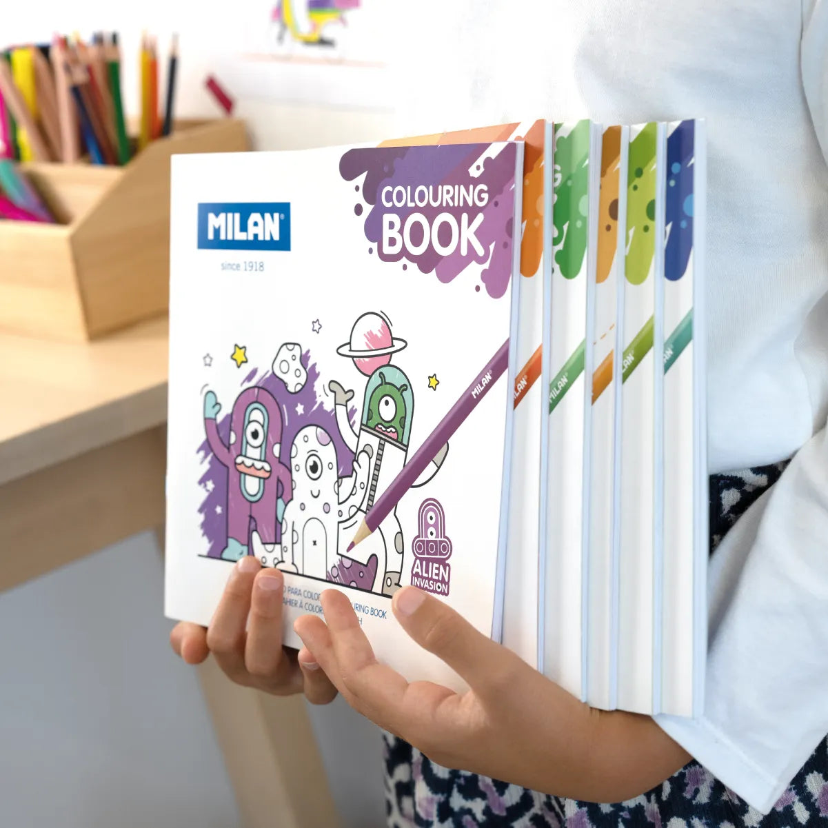 Cuaderno para colorear 'Dino land'
