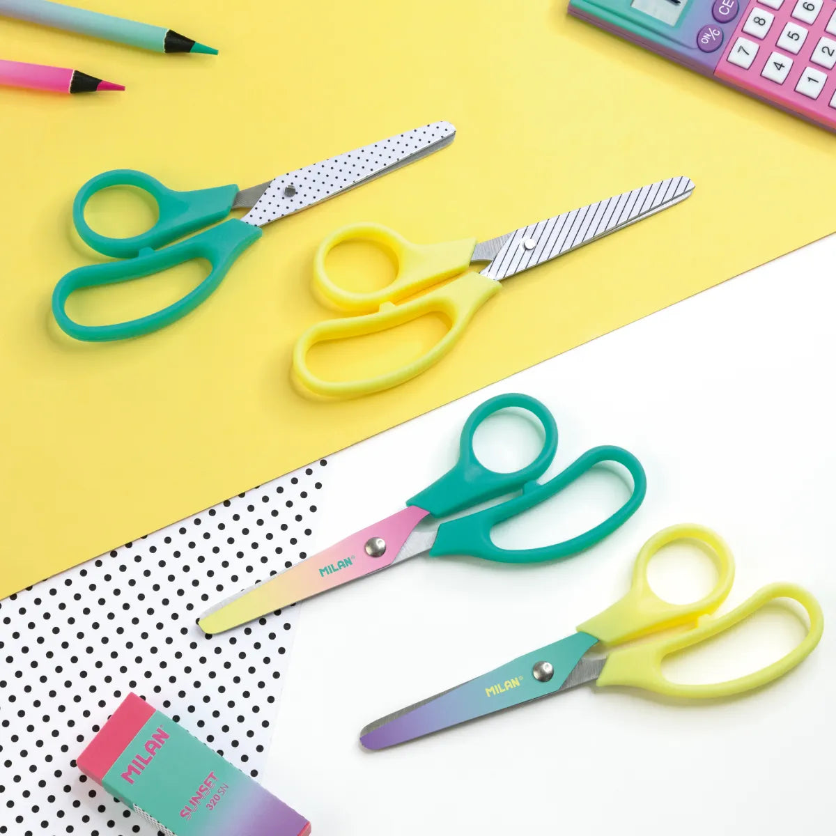 Tijeras escolares, Sunset