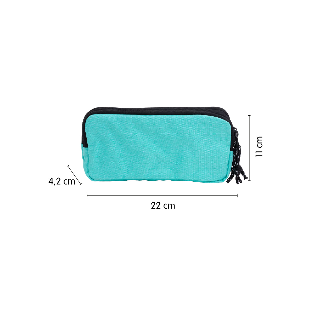 Estuche escolar con 3 cremalleras, Sunset
