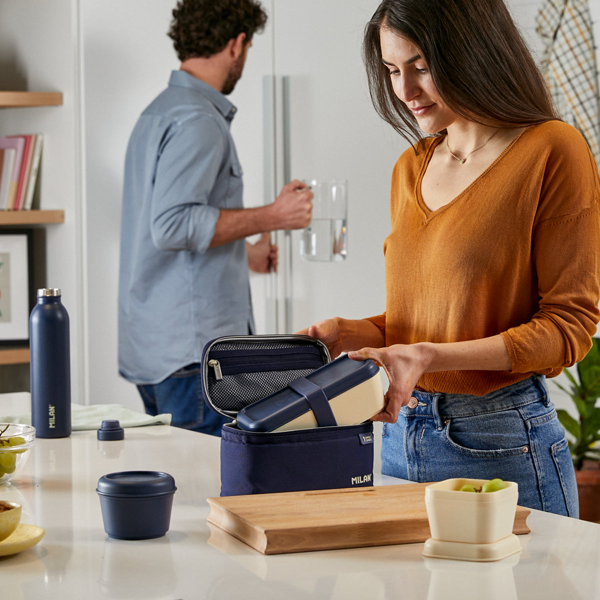 Fiambrera cuadrada 0,33L, 430 since 1918