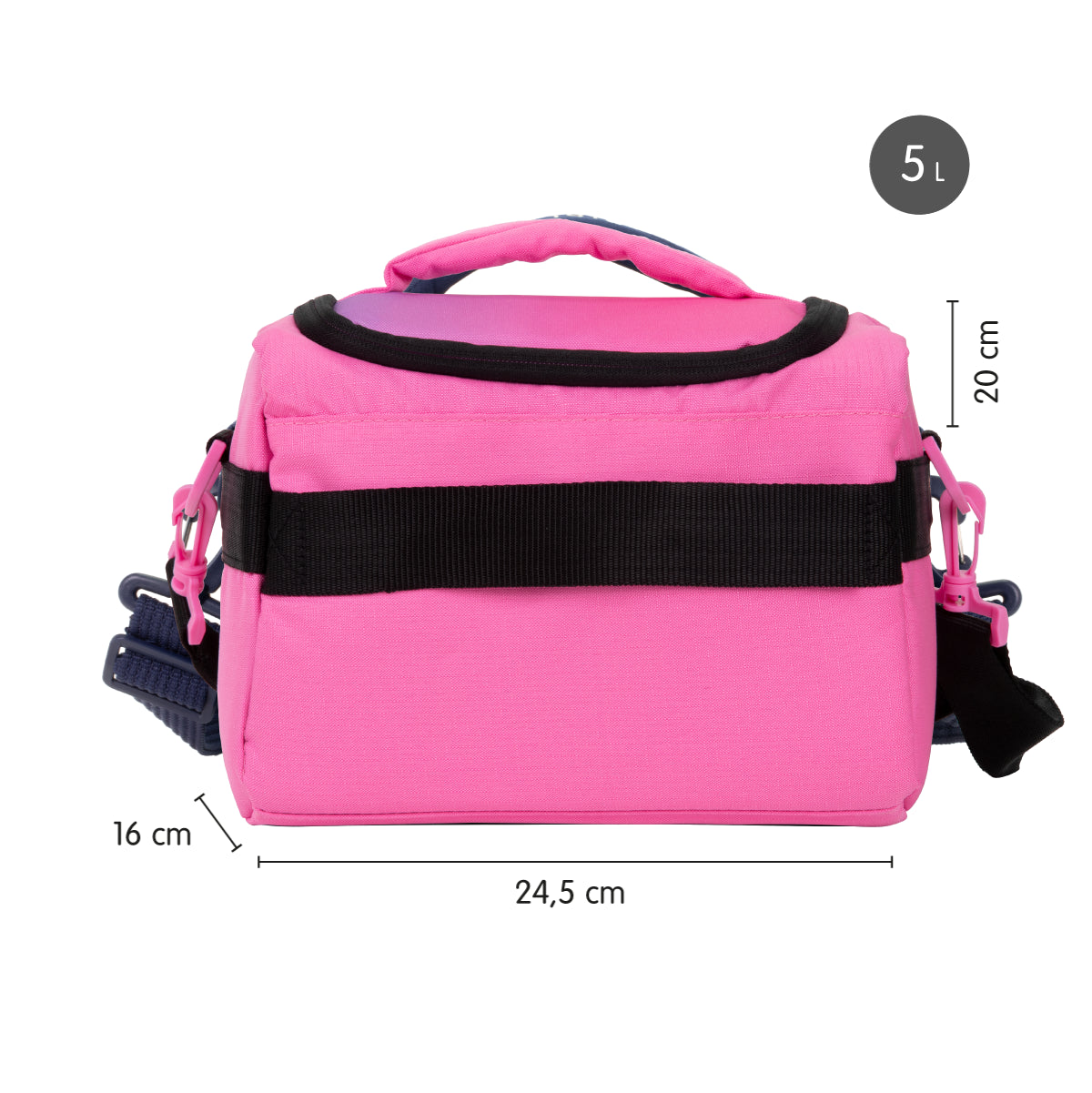 Bolsa isotérmica porta alimentos de gran capacidad 5 L, Sunset