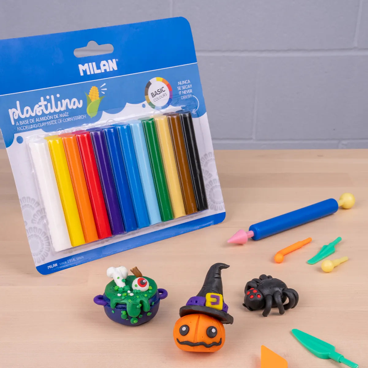 Plastilina de 12 colors (140 g)