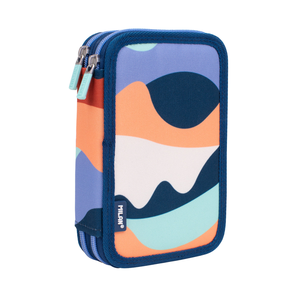 Estuche escolar de dos pisos con contenido, The Fun