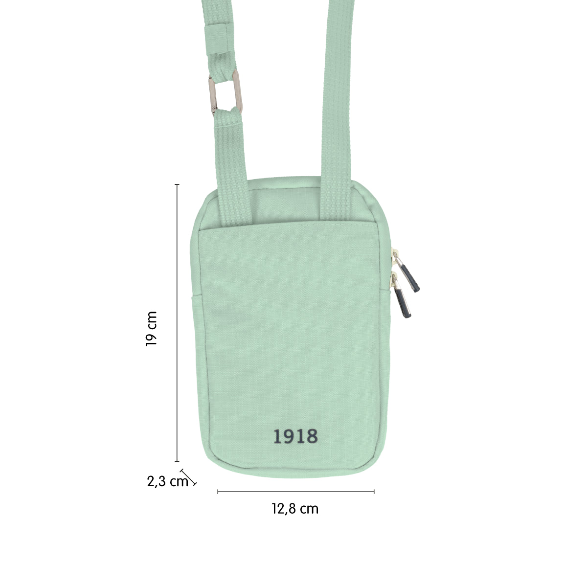 Bolso pequeño bandolera goma MILAN 430 since 1918