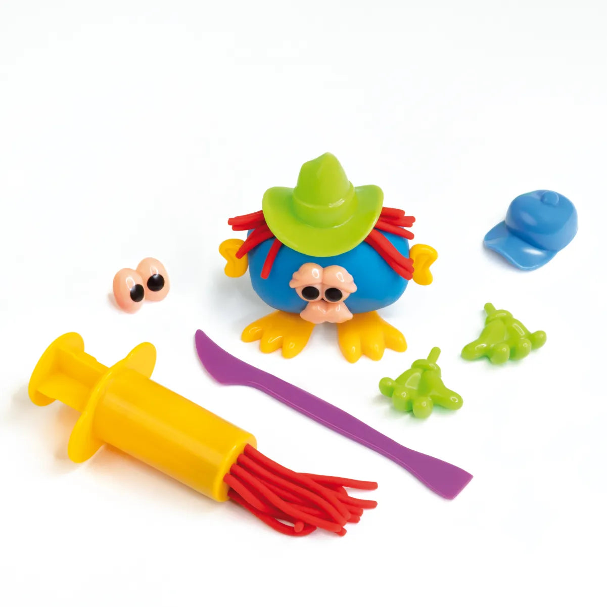Kit Soft Dough de pasta blanda con herramientas 'Caras divertidas'