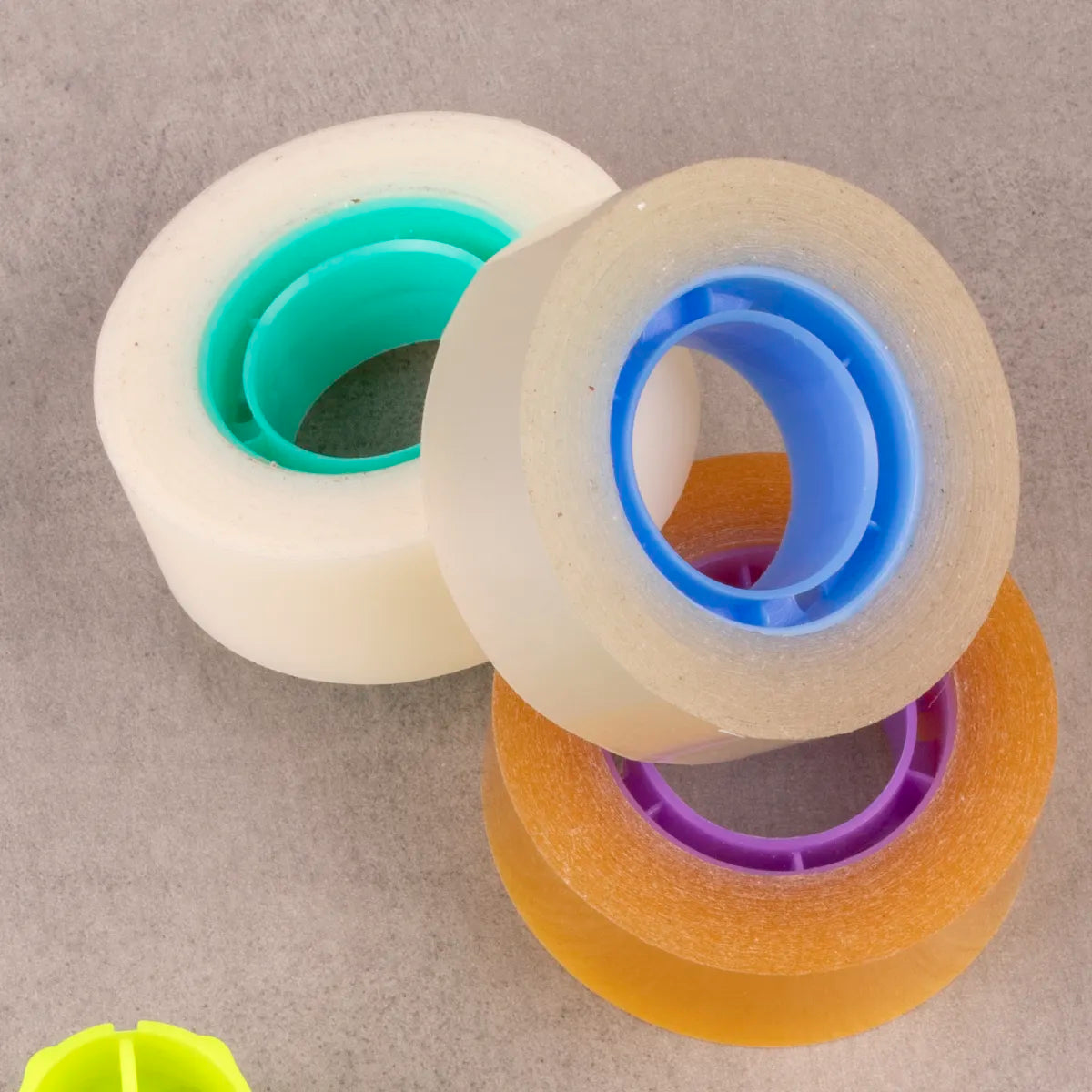 2 cintes adhesives mates 19 mm