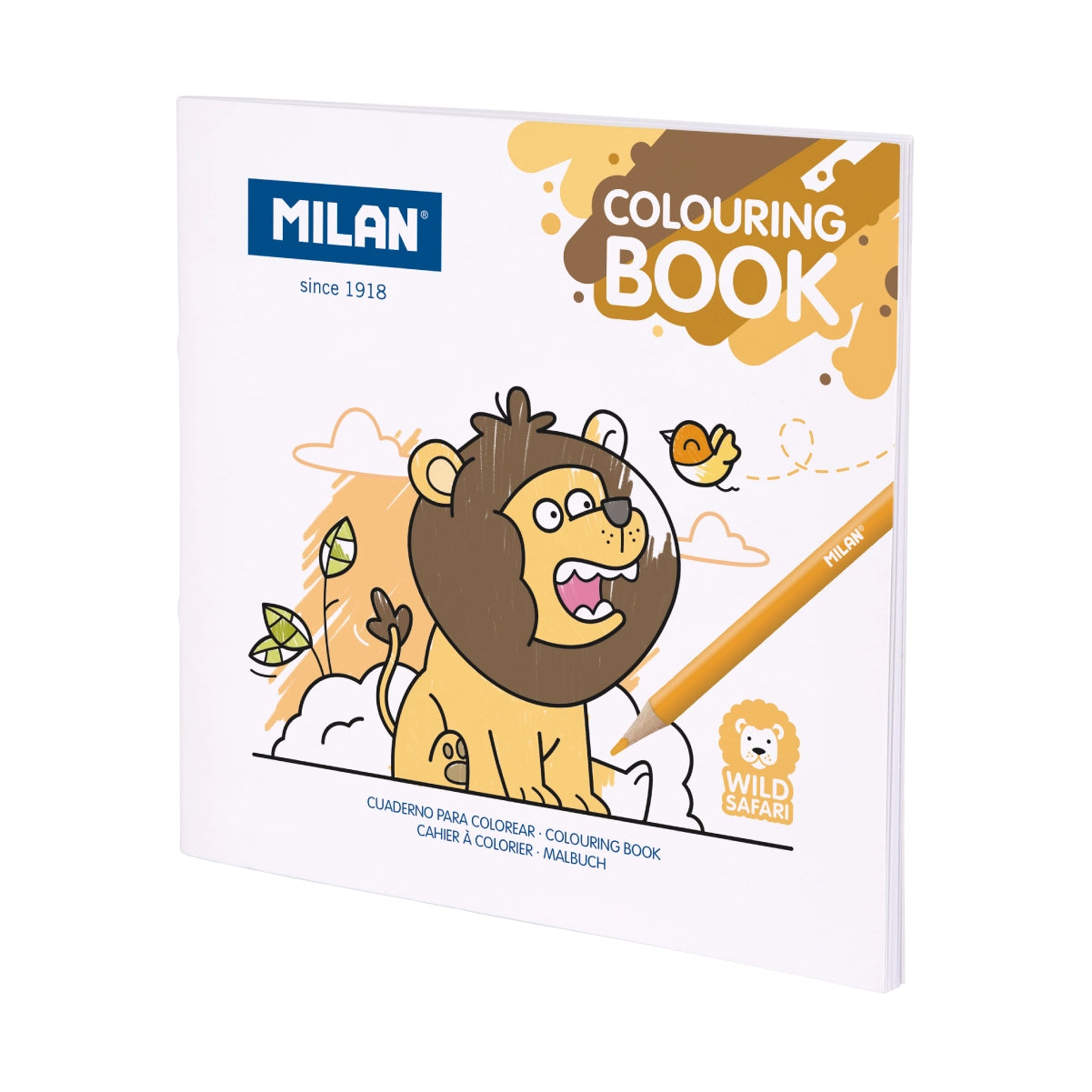 Cuaderno para colorear 'Wild safari'