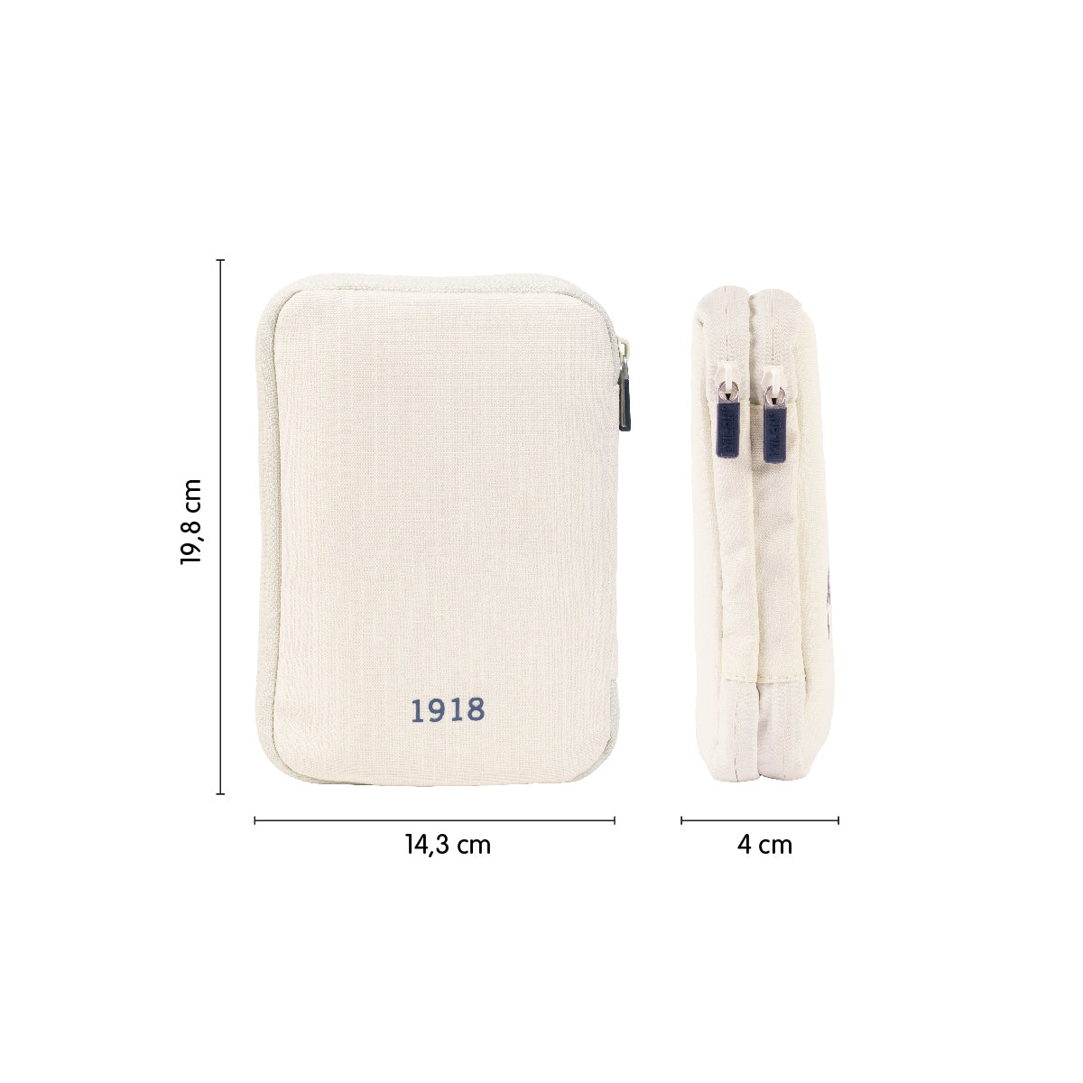 Estuche escolar dos pisos goma MILAN 430 since 1918