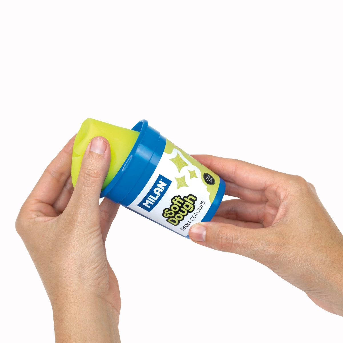 5 botes pasta de modelar Soft Dough, colores neon (142 g)