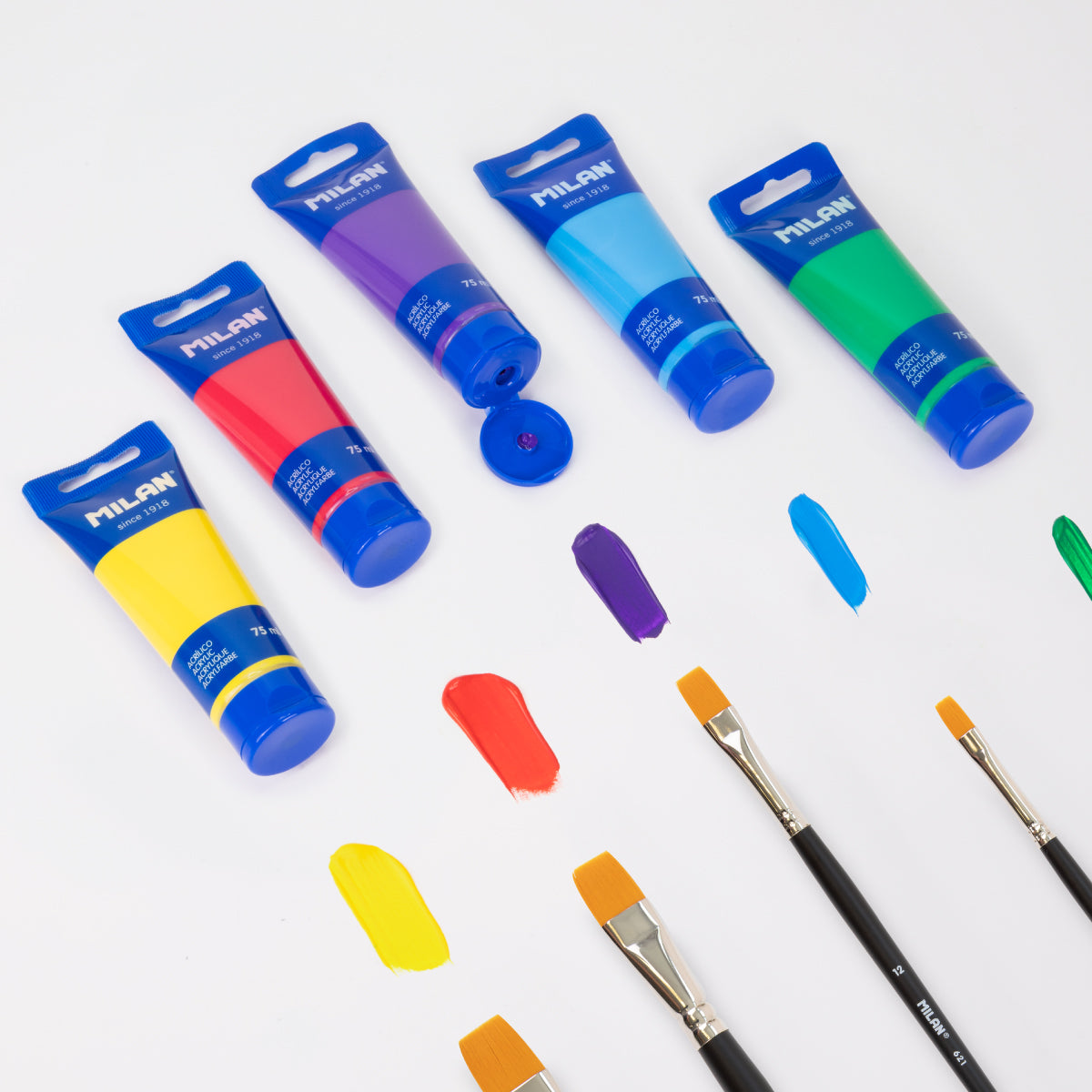 Pintura acrílica plata Silver (75 ml)
