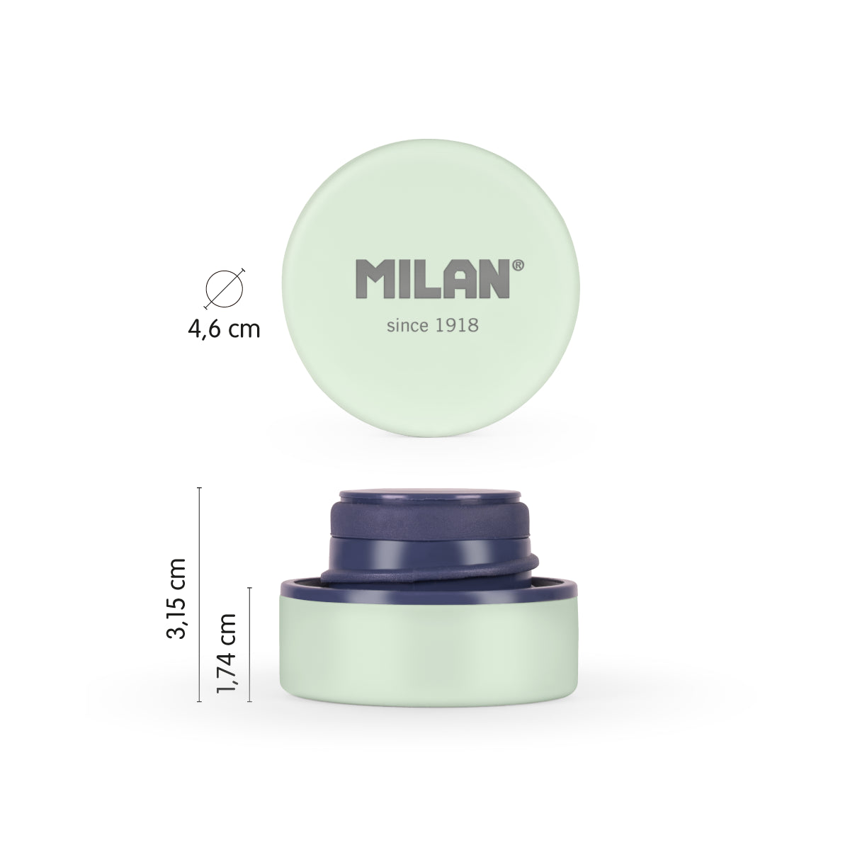 Tapón para botella isotérmica MILAN 430 since 1918, verde